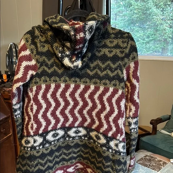 Patterned Knit Cardigan - Picture 3 of 3